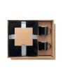 4DO Geschenkset 3-teilig Plaids personalisierbar