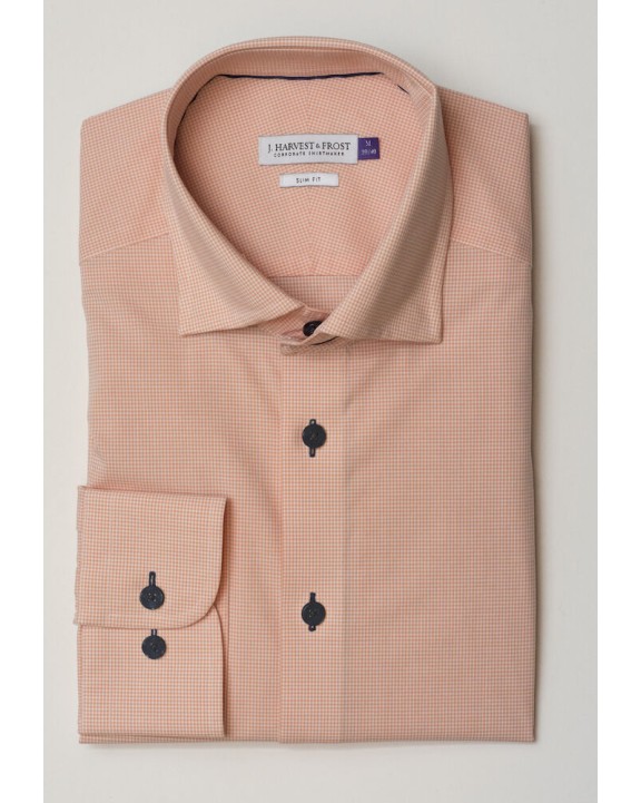 Hemden J. HARVEST & FROST Purple Bow 141 
Hemd Regular Fit Heren voor bedrukking &amp; borduring