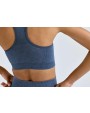 TRIDRI Women's TriDri® seamless '3D fit' multi-sport denim look bra T-Shirts personalisierbar