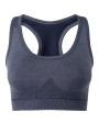 T-Shirts personnalisable TRIDRI Brassière femme TriDri® sans couture. Aspect denim.