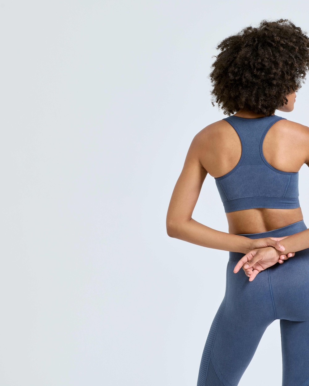 T-Shirts personnalisable TRIDRI Brassière femme TriDri® sans couture. Aspect denim.