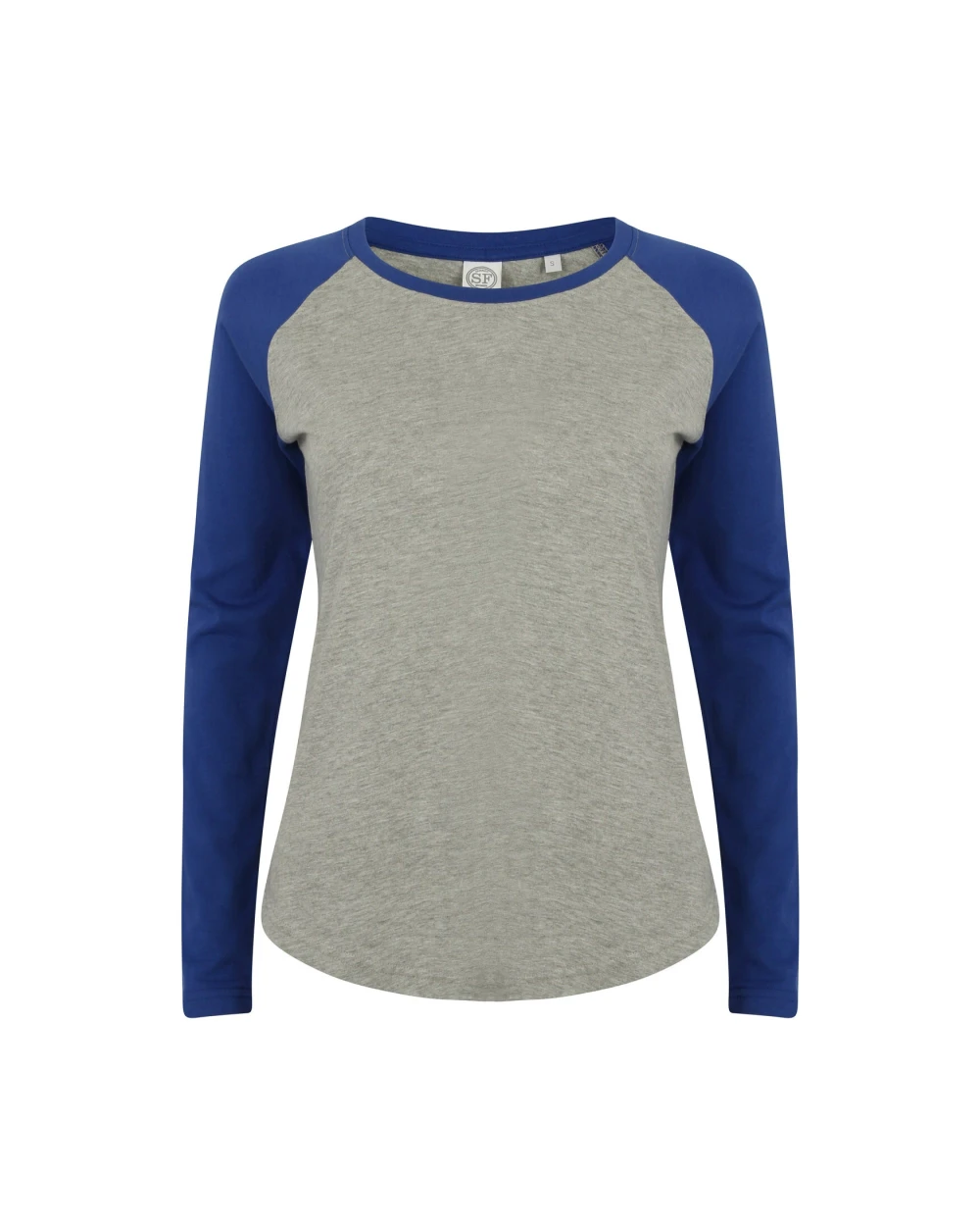 T-shirts SKINNIFIT LADIES L/S BASEBALL T voor bedrukking &amp; borduring