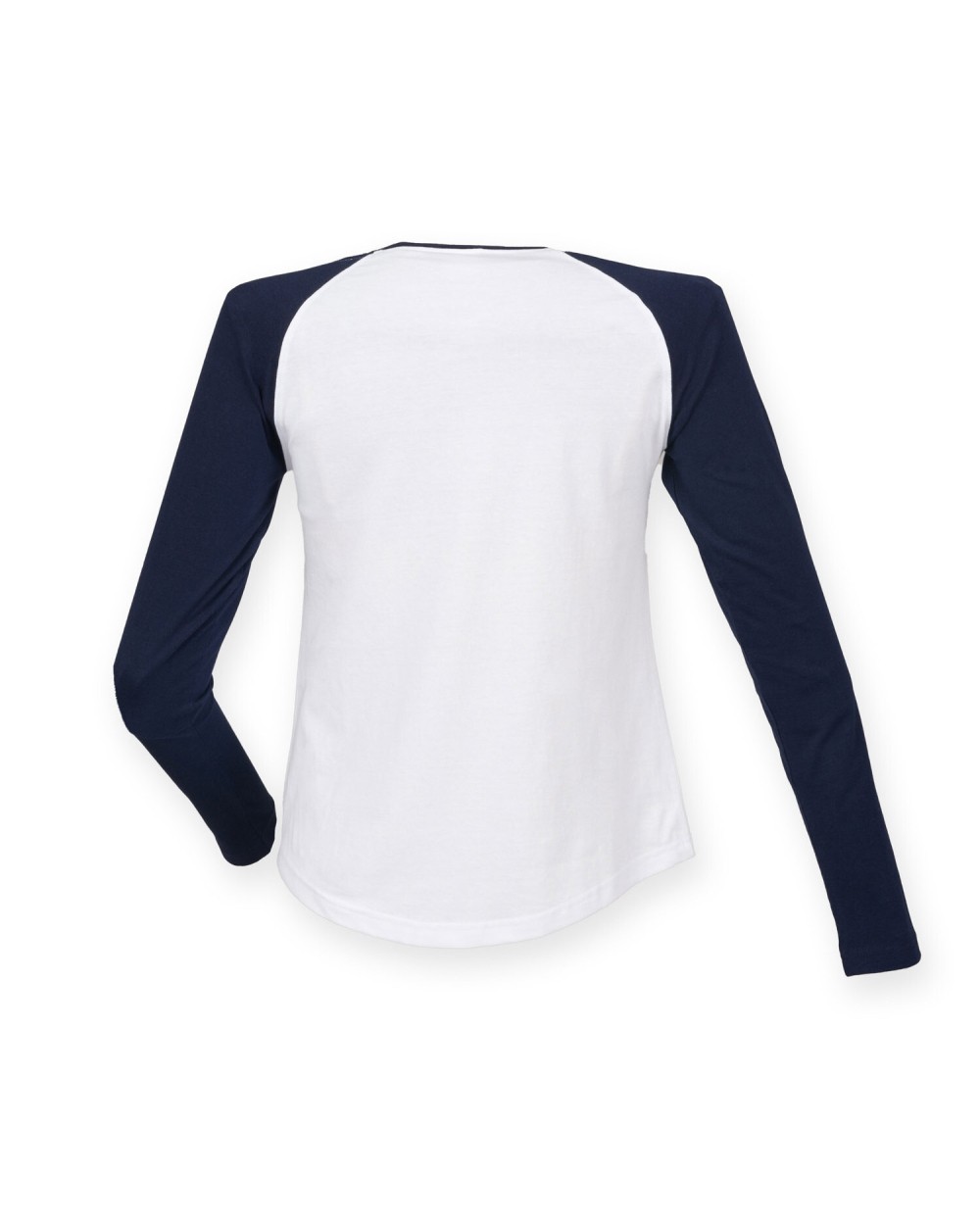 T-shirts SKINNIFIT LADIES L/S BASEBALL T voor bedrukking &amp; borduring