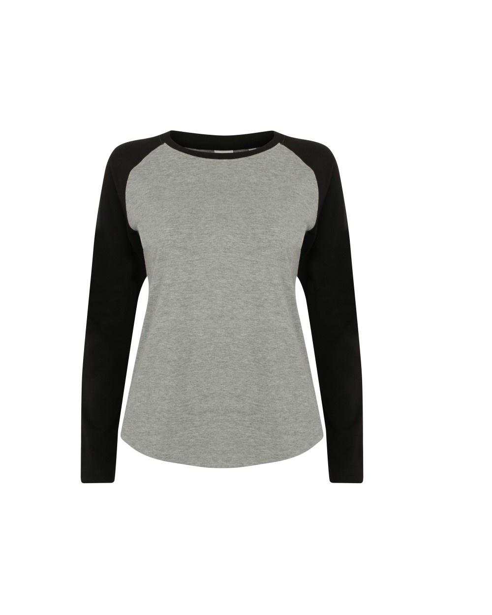 SKINNIFIT LADIES L/S BASEBALL T T-Shirts personalisierbar