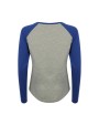 T-Shirts personnalisable SKINNIFIT LADIES L/S BASEBALL T