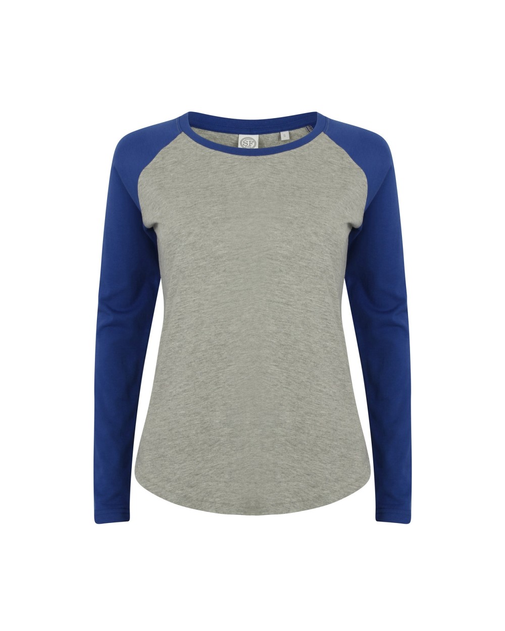 T-shirts SKINNIFIT LADIES L/S BASEBALL T voor bedrukking &amp; borduring