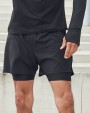 Broeken TOMBO MEN'S DOUBLE LAYER SPORT SHORTS voor bedrukking &amp; borduring