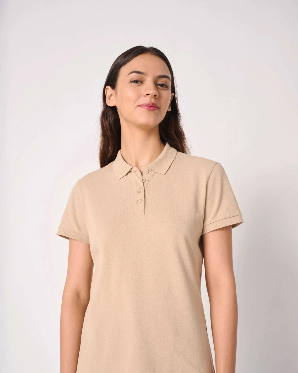 Polos personnalisable IDEAL BASIC BRAND Polo piqué femme