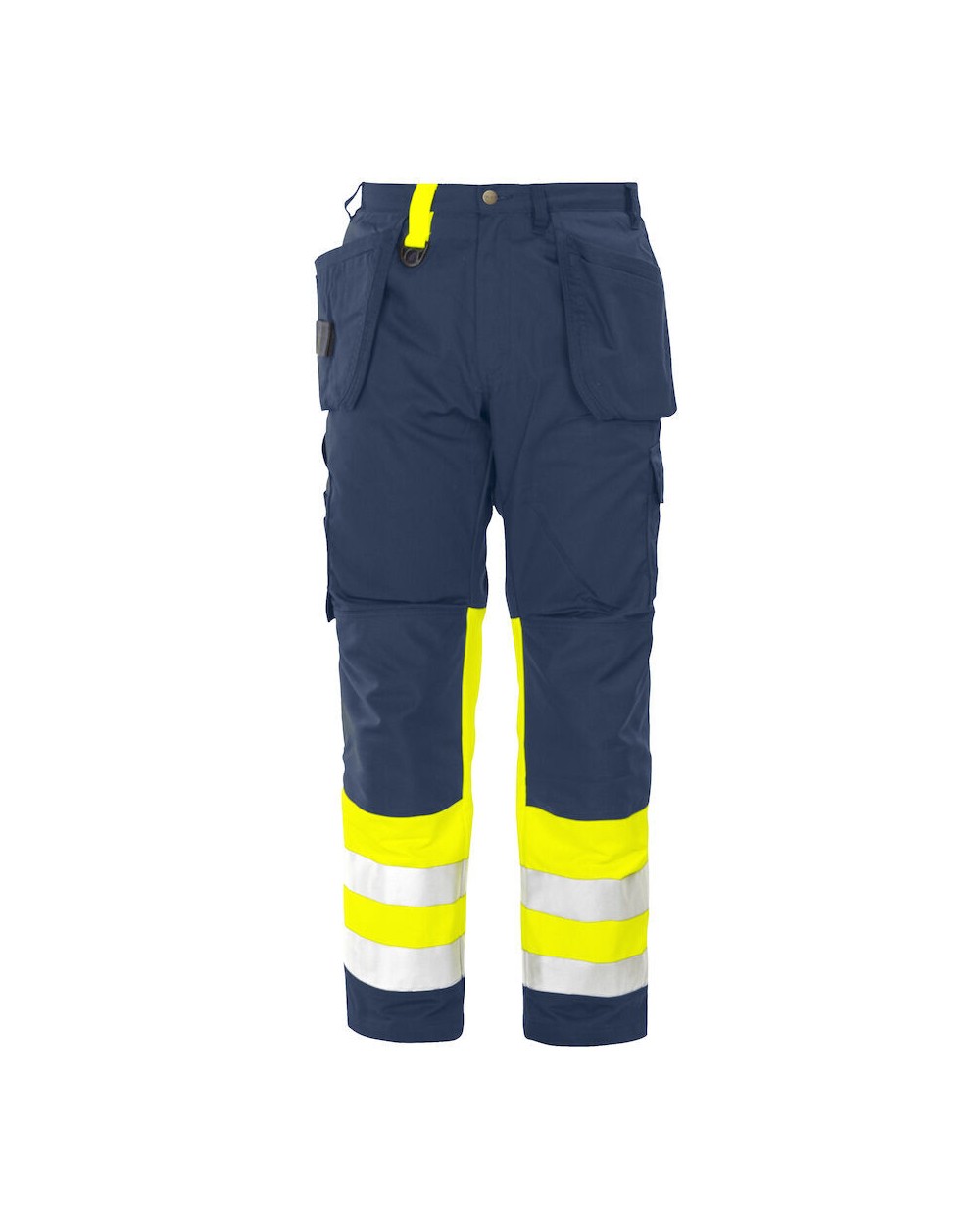 Broeken PROJOB 6502 SIGNALISATIEBROEK MET KNIEZAKKEN EN SPIJKERZAKKEN EN ISO 20471 KLASSE 1 voor bedrukking &amp; borduring