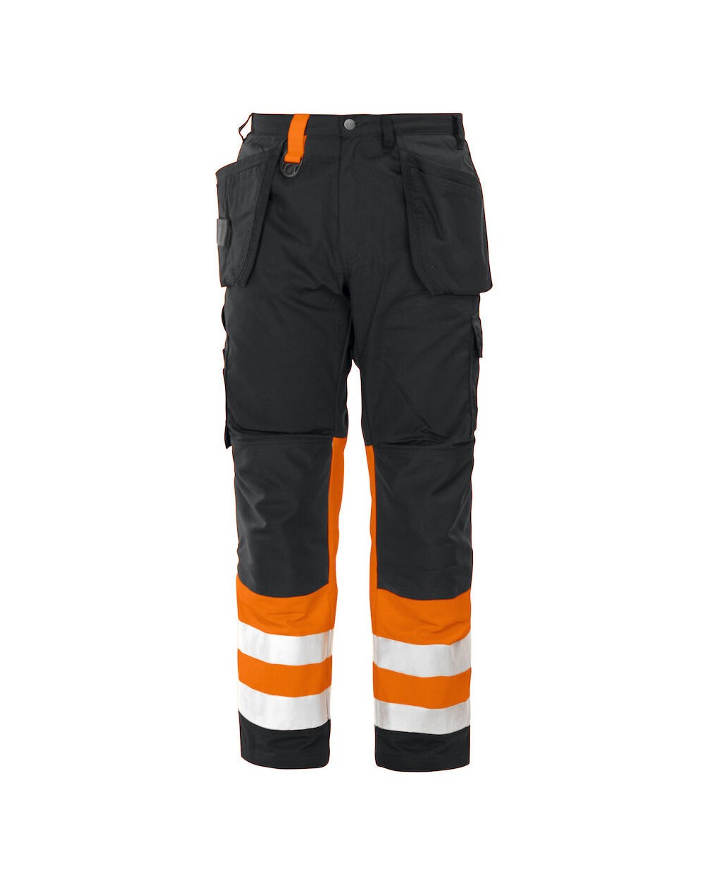 Broeken PROJOB 6502 SIGNALISATIEBROEK MET KNIEZAKKEN EN SPIJKERZAKKEN EN ISO 20471 KLASSE 1 voor bedrukking &amp; borduring