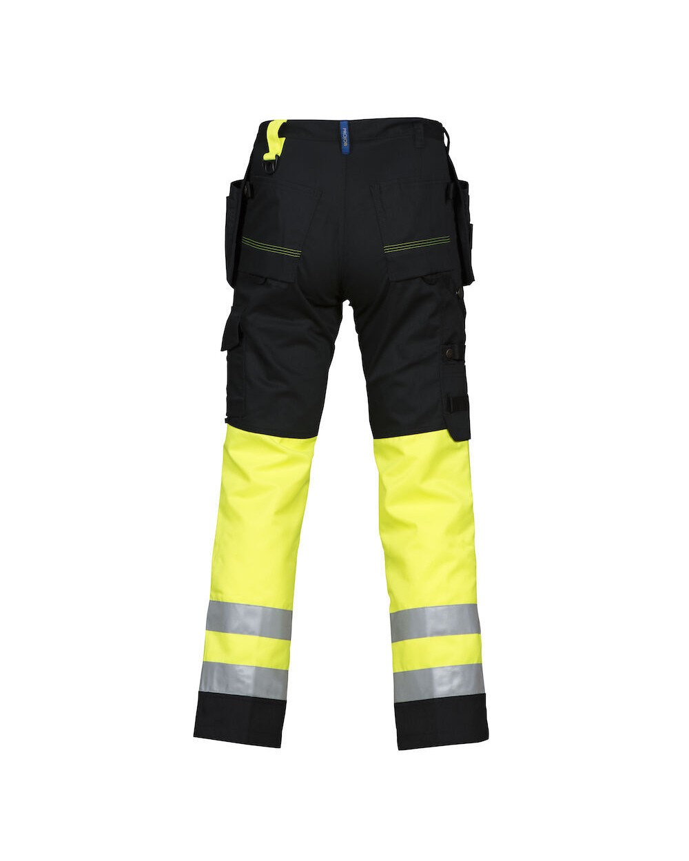 Broeken PROJOB 6502 SIGNALISATIEBROEK MET KNIEZAKKEN EN SPIJKERZAKKEN EN ISO 20471 KLASSE 1 voor bedrukking &amp; borduring