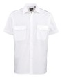 PREMIER Pilot Short Sleeved Shirt Hemden personalisierbar