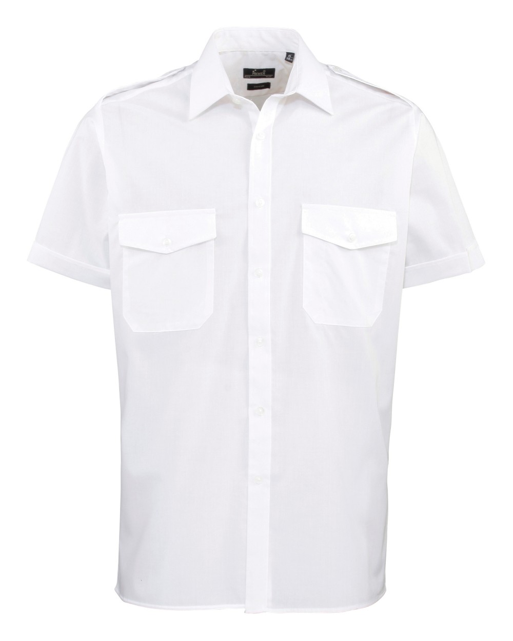 Hemden PREMIER Pilot Short Sleeved Shirt voor bedrukking &amp; borduring