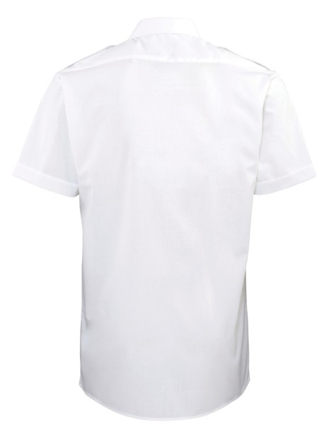 PREMIER Chemise Homme manches courtes Pilote /api/colors/7a92cd2d-10d2-40b4-928b-296bb7487506 personnalisable