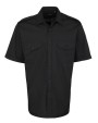PREMIER Pilot Short Sleeved Shirt Hemden personalisierbar
