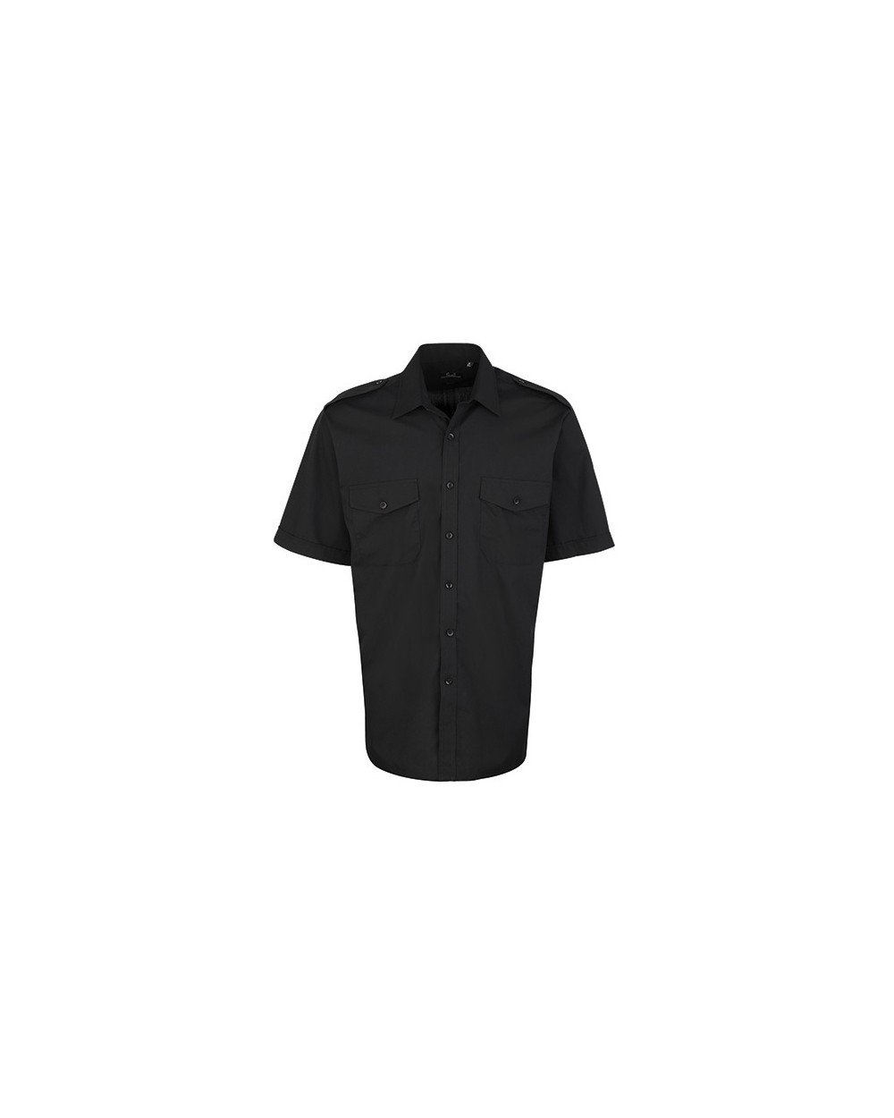 PREMIER Pilot Short Sleeved Shirt Hemden personalisierbar