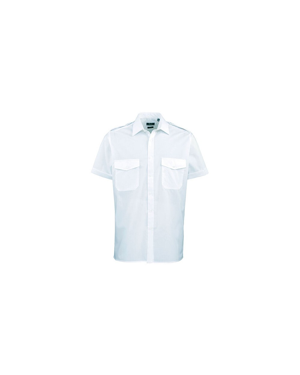 Hemden PREMIER Pilot Short Sleeved Shirt voor bedrukking &amp; borduring