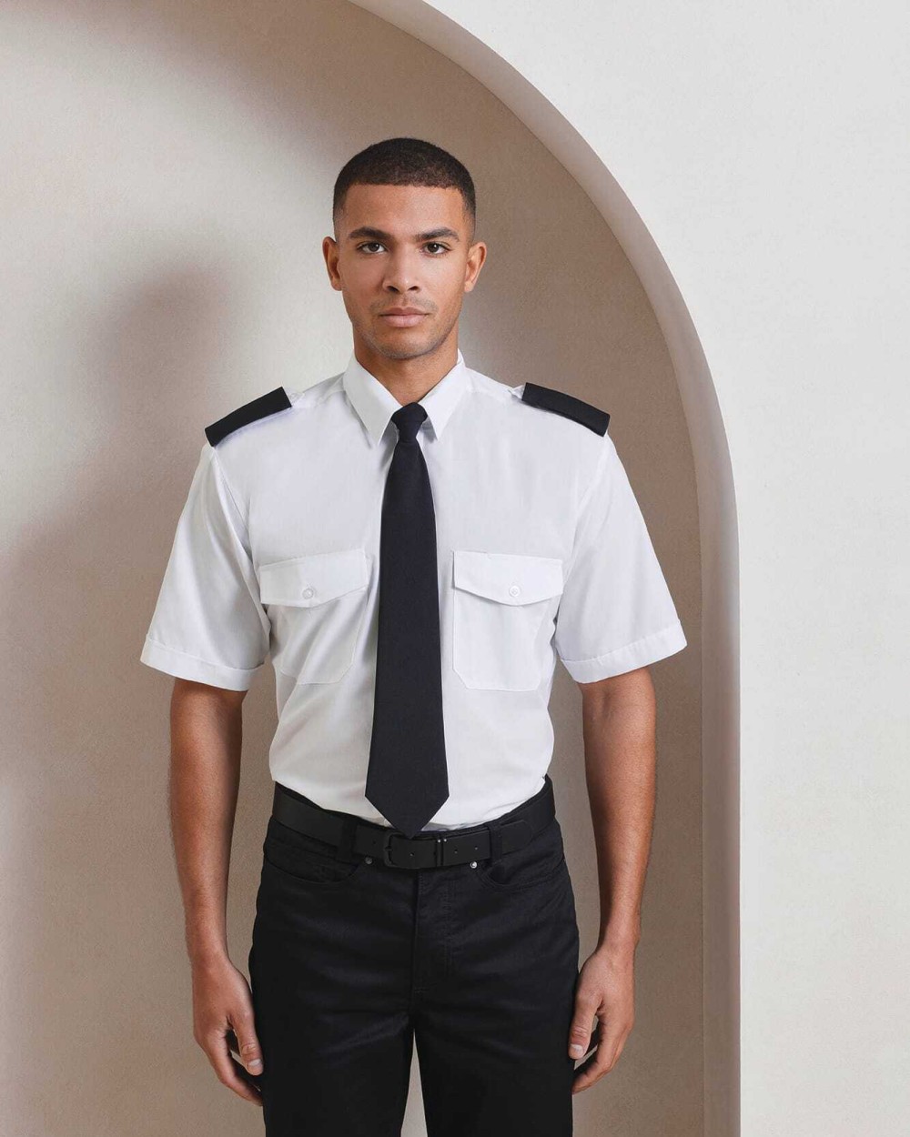 Hemden PREMIER Pilot Short Sleeved Shirt voor bedrukking &amp; borduring