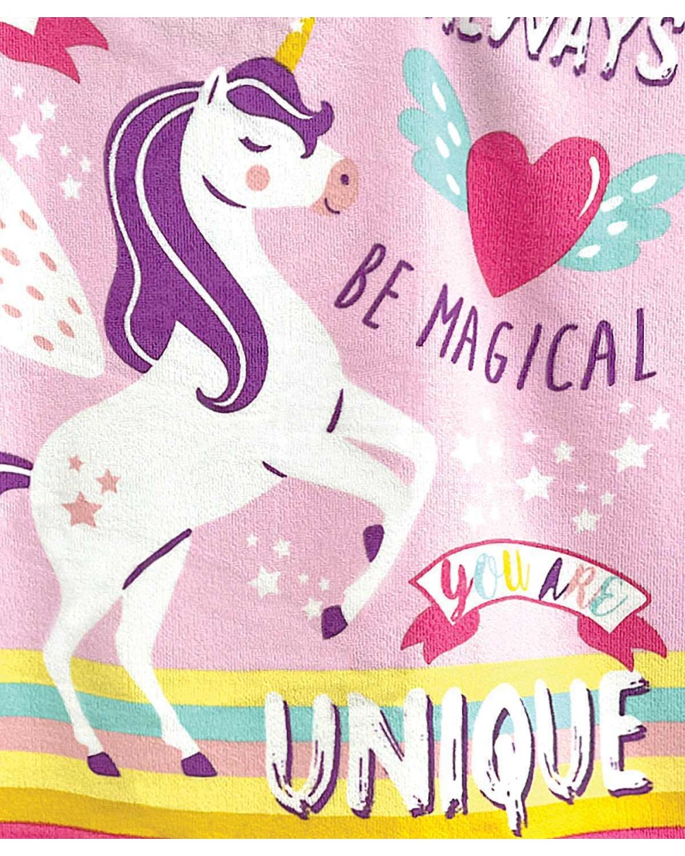 Robes personnalisable HOME & LIVING Peignoir microfibre enfant