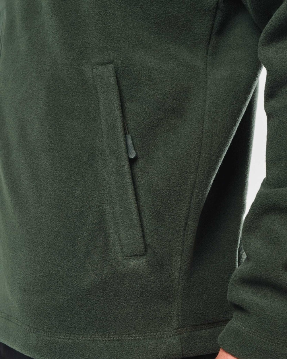Polar Fleeces WK. DESIGNED TO WORK Microfleece Vest Met Rits heren voor bedrukking &amp; borduring
