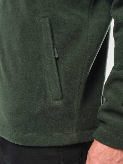 Laines polaires à personnaliser WK. DESIGNED TO WORK Veste micropolaire zippée homme 