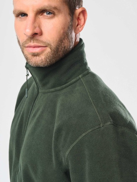 Laines polaires à personnaliser WK. DESIGNED TO WORK Veste micropolaire zippée homme 