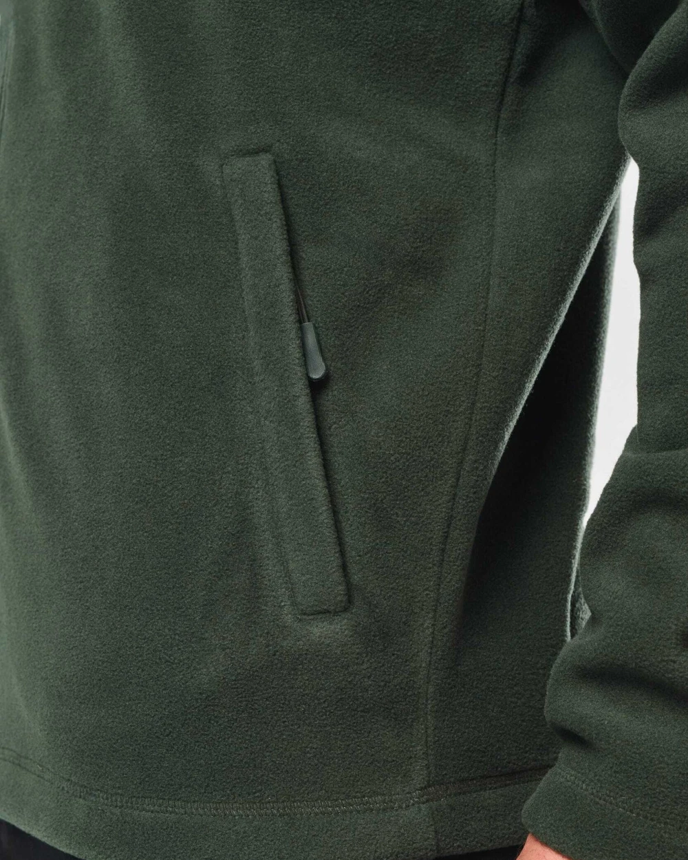Polar Fleeces WK. DESIGNED TO WORK Microfleece Vest Met Rits heren voor bedrukking &amp; borduring