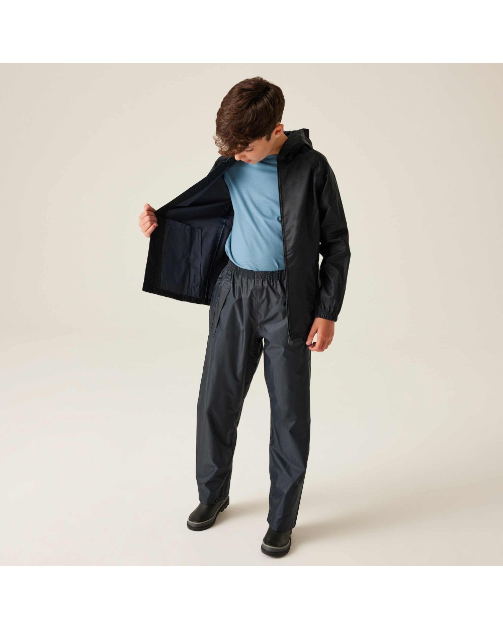 REGATTA Kids Pro Stormbreak Waterproof Jacket Jacken personalisierbar