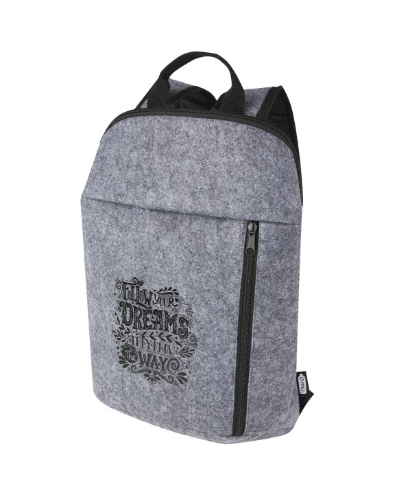 4DO Felta Kühlrucksack aus GRS-recyceltem Filz 7 L Taschen personalisierbar