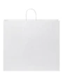 Tassen & Zakken 4DO Papieren tas 90-100 g/m2 gemaakt van kraftpapier met gedraaide handgrepen - 49,5 x 14 x 44 cm voor bedrukking &amp; borduring