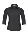 RUSSELL 3/4 sleeve Poplin Shirt Hemden personalisierbar