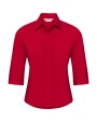 Hemden RUSSELL 3/4 sleeve Poplin Shirt voor bedrukking &amp; borduring
