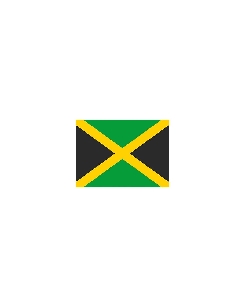 PRINTWEAR Flag Jamaica Zubehör personalisierbar