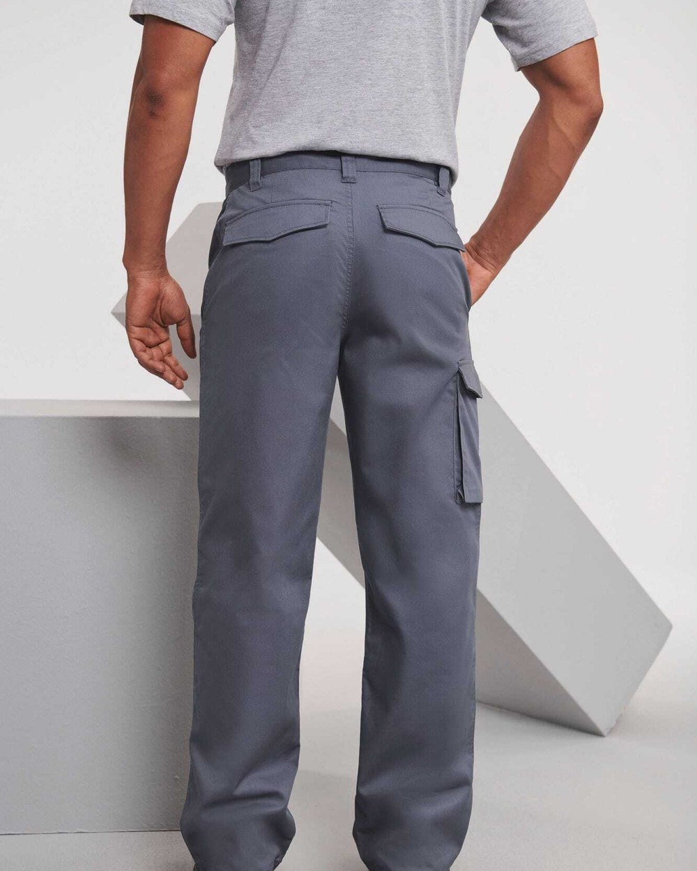 RUSSELL Polycotton Twill Trousers Hosen personalisierbar