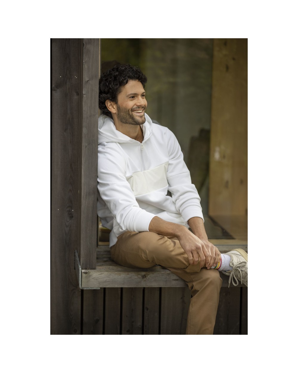 Sweaters & hoodies ELEVATE Sayan anorak heren sweater met halve rits en capuchon voor bedrukking &amp; borduring