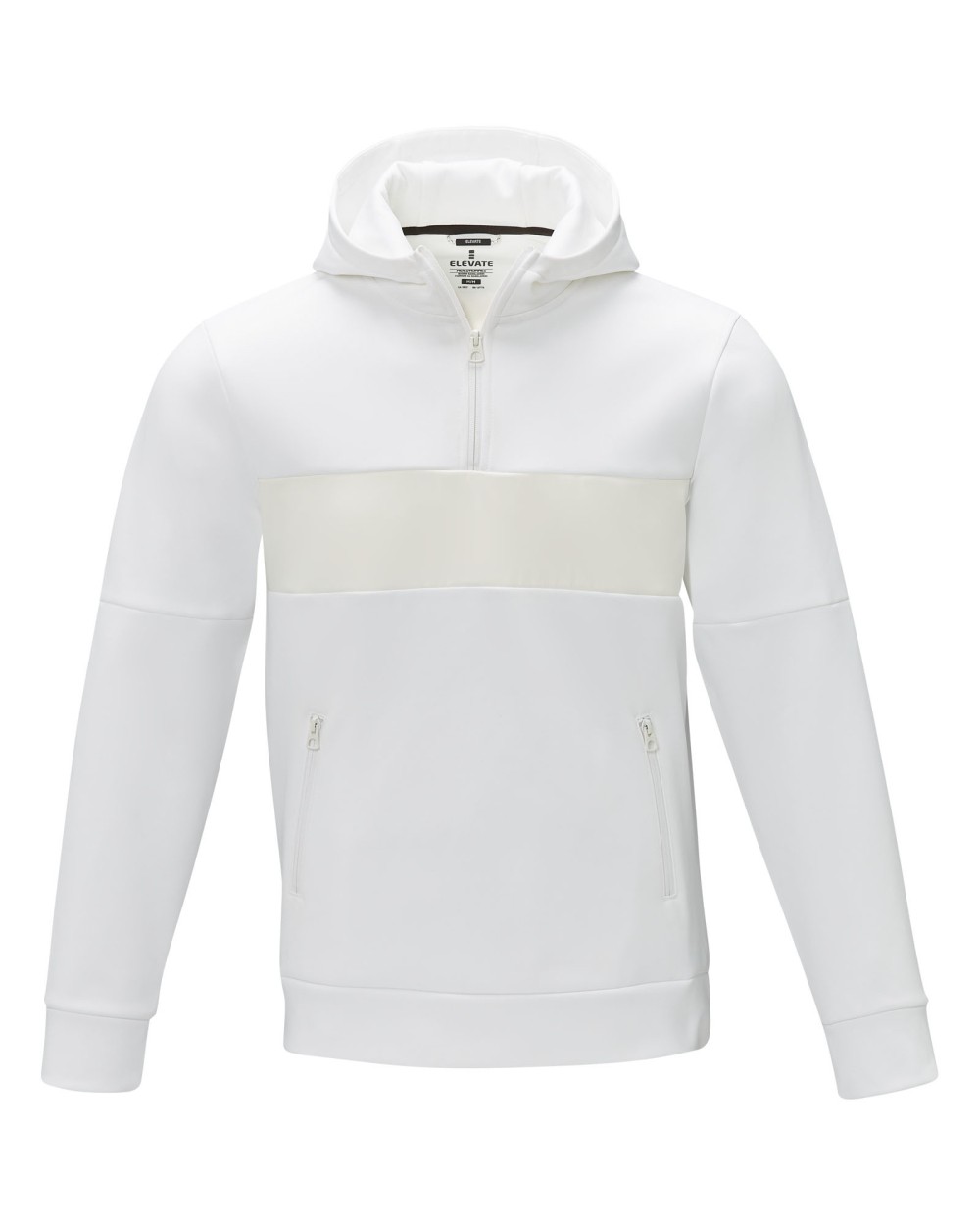 Sweat-shirts personnalisable ELEVATE Sweat à capuche anorak à demi zip Sayan pour homme