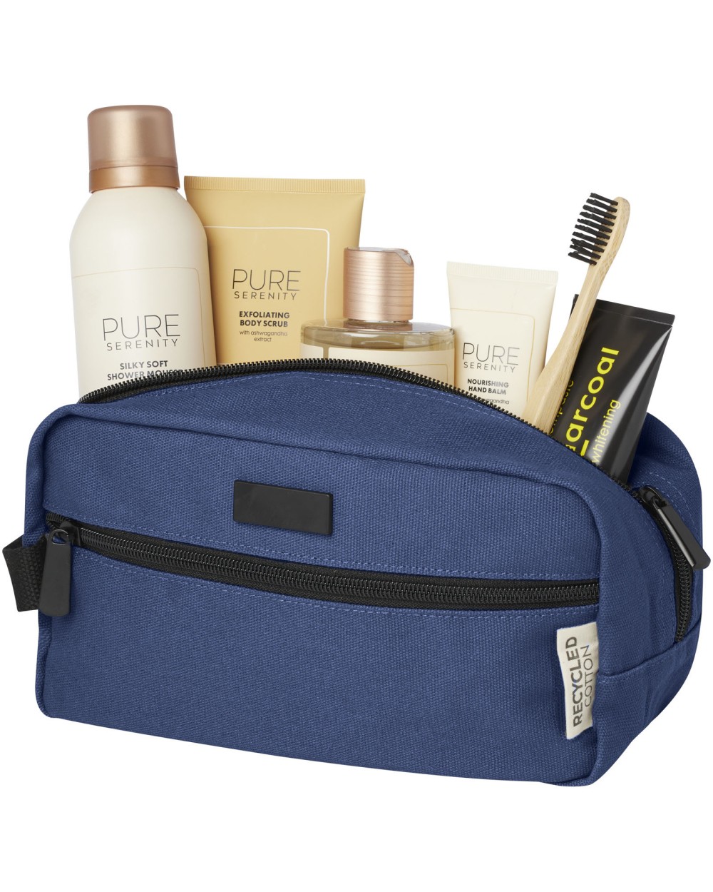 4DO Joey Kosmetiktasche aus GRS recyceltem Canvas 3,5 L Taschen personalisierbar