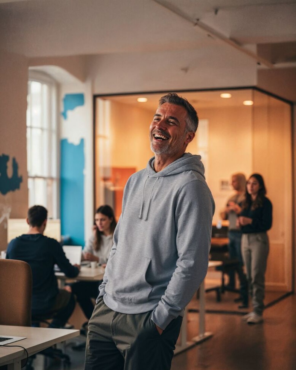 Sweat-shirts personnalisable UNTAGGED MOVEMENT UM Sweatshirt Capuche (OCS-RCS) 
Regular Fit Unisexe