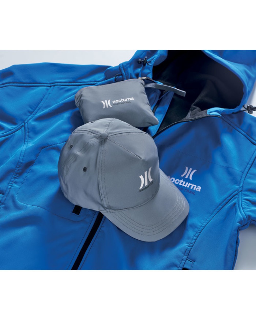 Petjes 4DO Reflecterende baseballcap met 5 voor bedrukking &amp; borduring