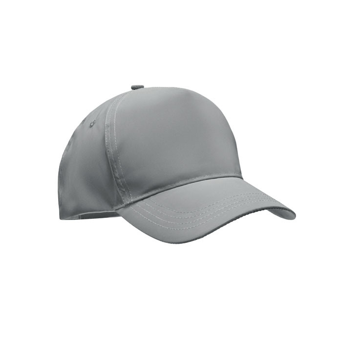 Petjes 4DO Reflecterende baseballcap met 5 voor bedrukking &amp; borduring