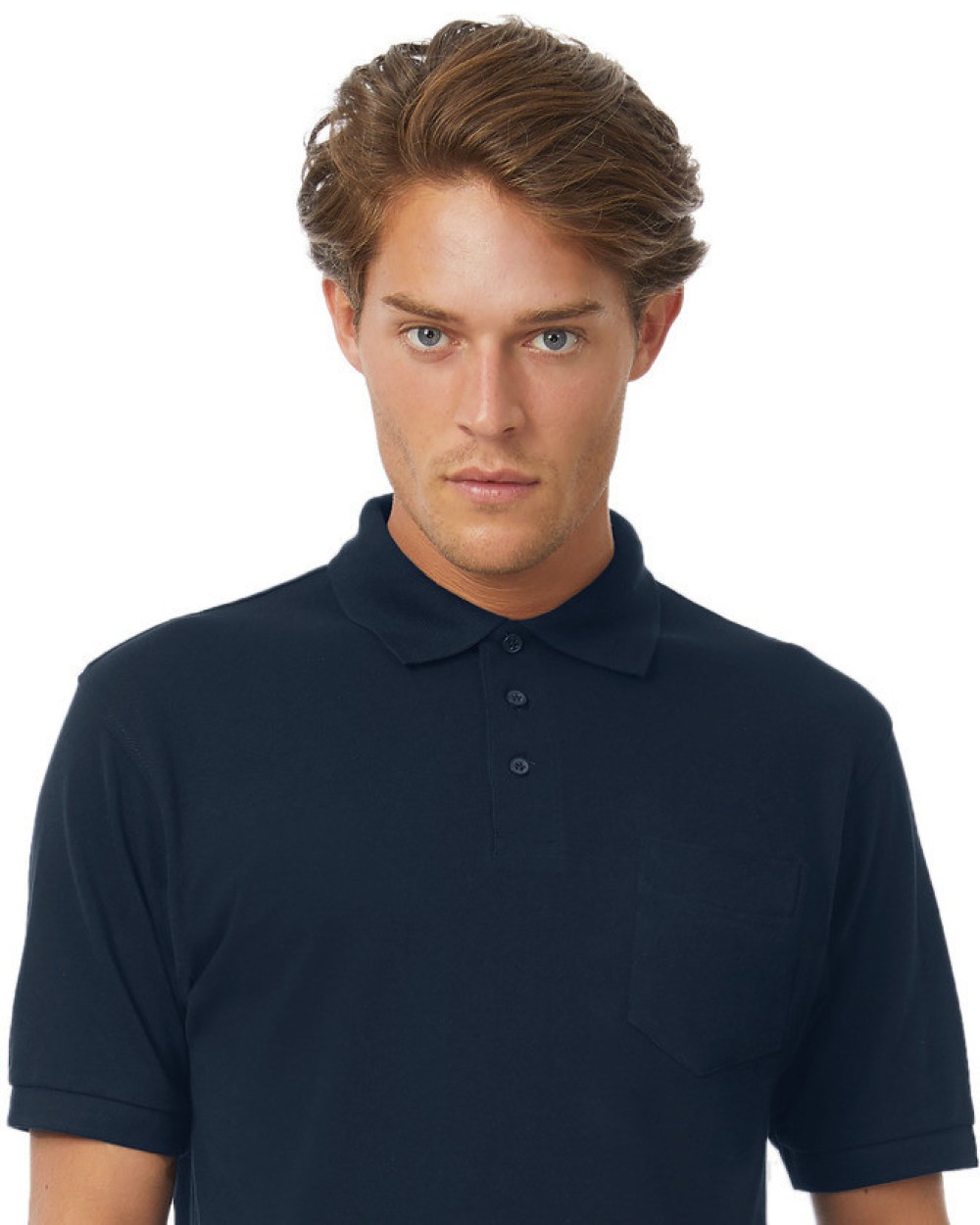 Polo's B&C SAFRAN POCKET voor bedrukking &amp; borduring