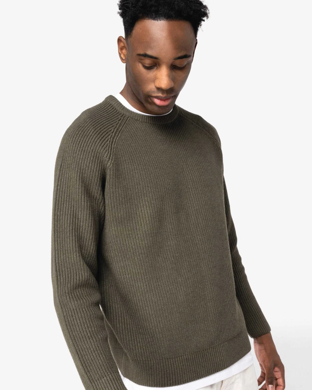 NATIVE SPIRIT Umweltfreundlicher Herrenpullover in Grobstrick Pullovers personalisierbar