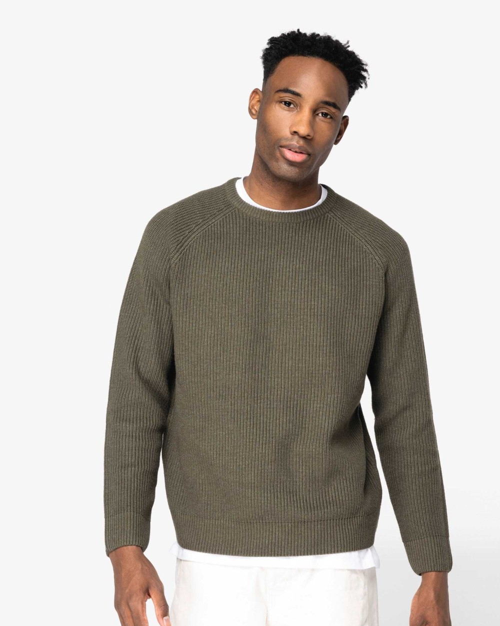 NATIVE SPIRIT Umweltfreundlicher Herrenpullover in Grobstrick Pullovers personalisierbar