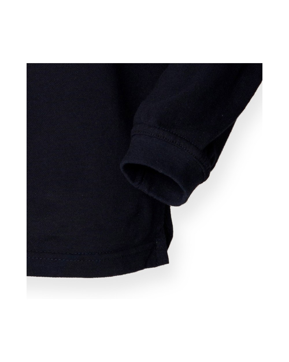 Polo's HENBURY Long Sleeved Cotton Piqué Polo Shirt voor bedrukking &amp; borduring