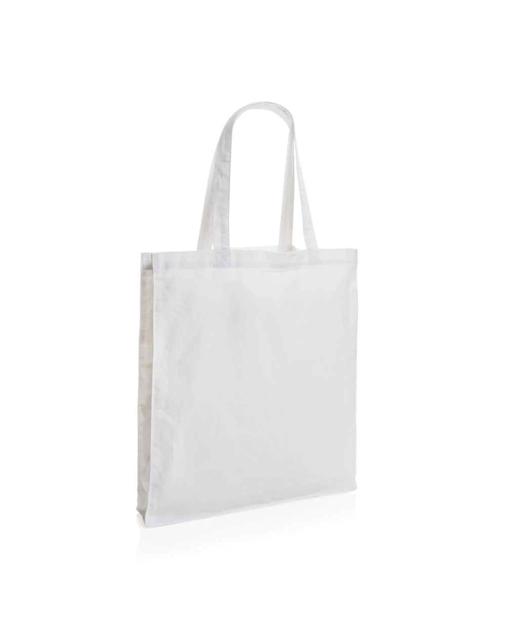 4DO Impact AWARE™ recycelte Baumwolltasche 145gr mit Boden Taschen personalisierbar