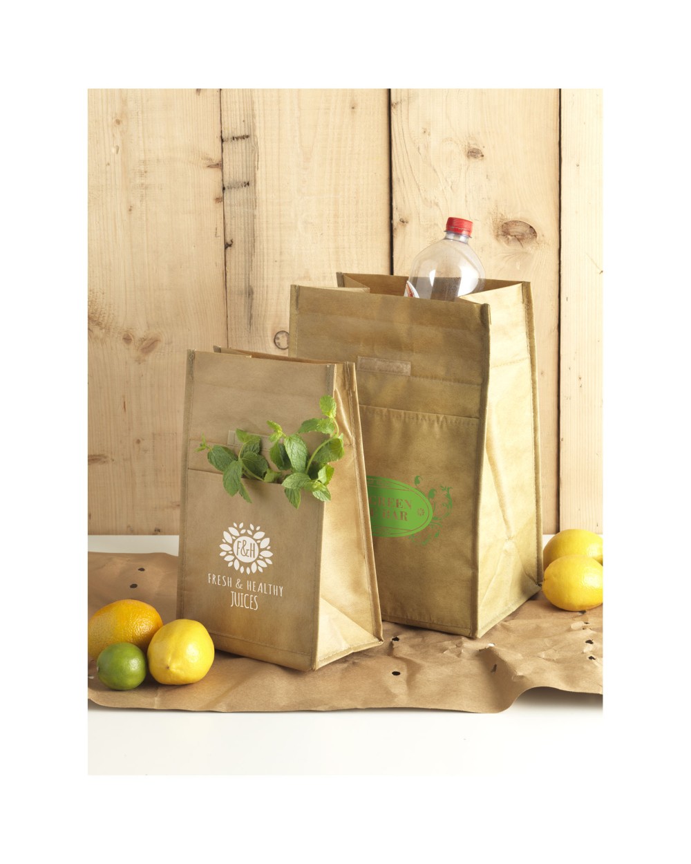 Tassen & Zakken 4DO Papyrus grote koeltas 6L voor bedrukking &amp; borduring