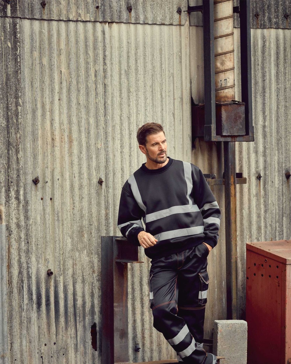 Sweaters & hoodies YOKO Veiligheids Sweater voor bedrukking &amp; borduring