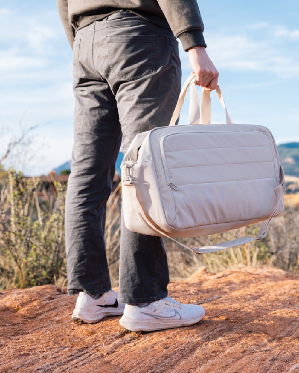 4DO Armond AWARE™ RPET Weekend-Duffel Taschen personalisierbar