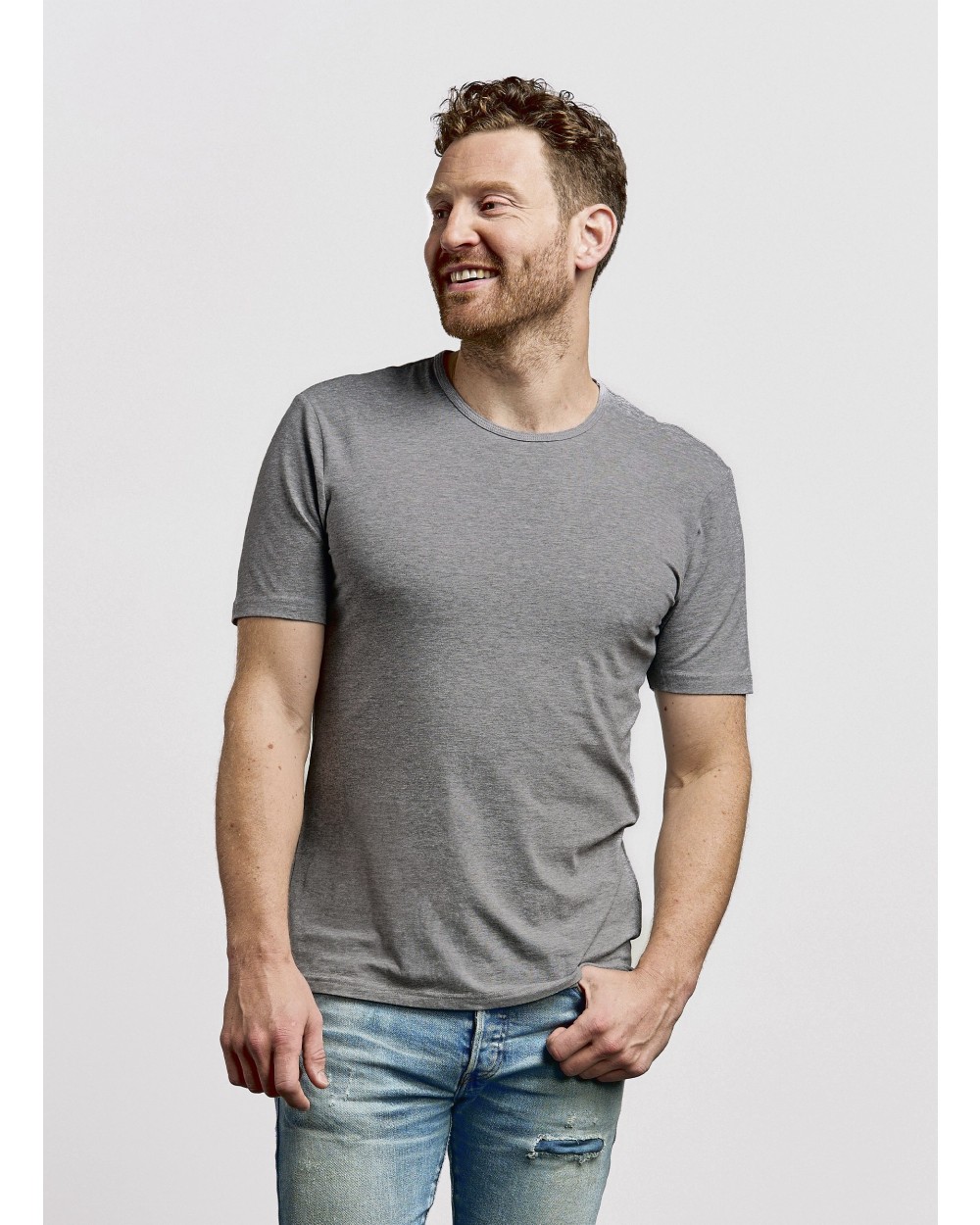 PROMODORO Men´s Slim Fit-T T-Shirts personalisierbar