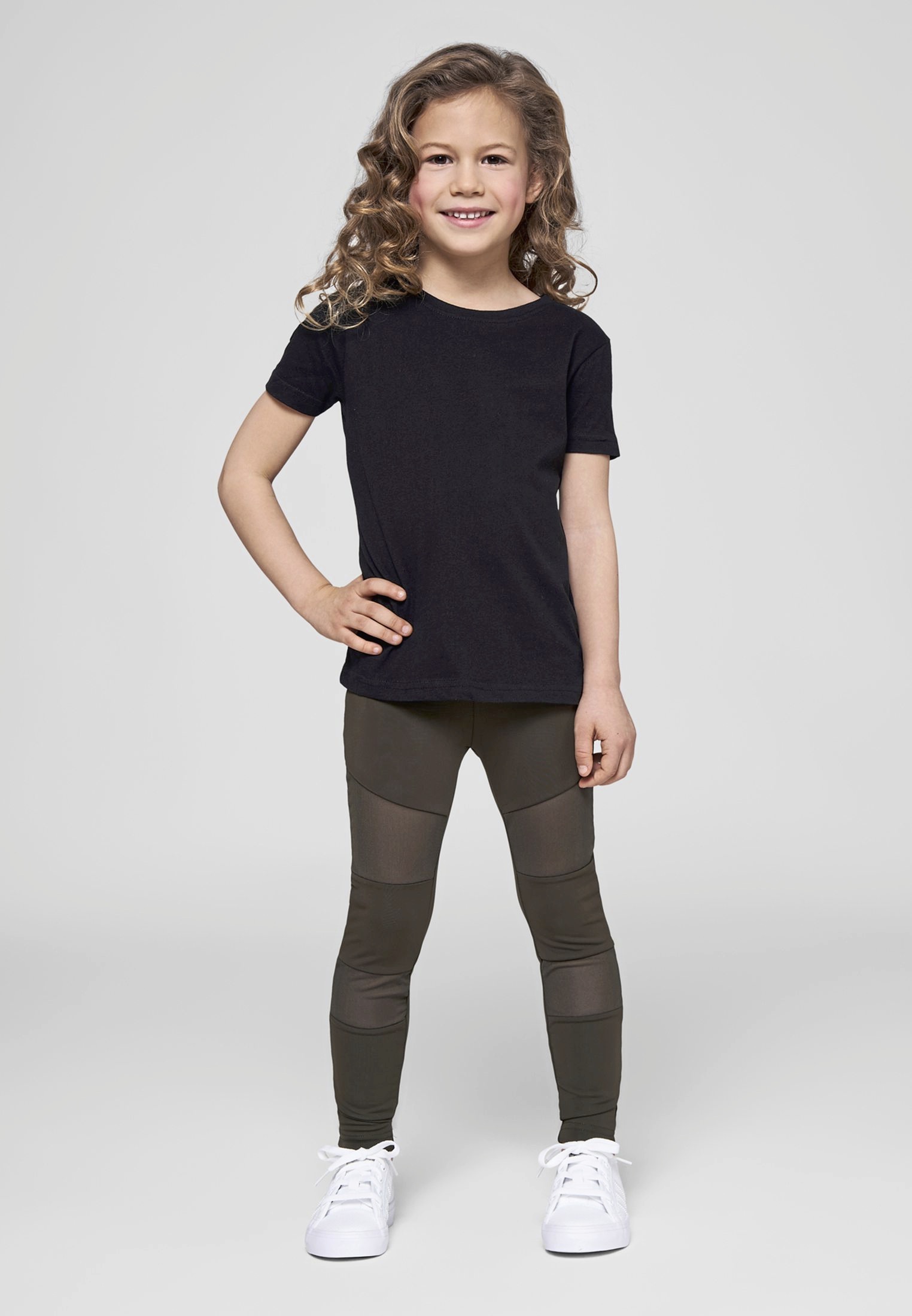 T-Shirts personnalisable BUILD YOUR BRAND Girls Short Sleeve Tee